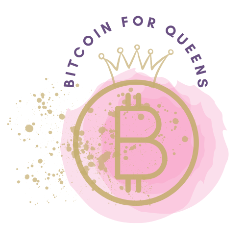 Bitcoin for Queens Logo