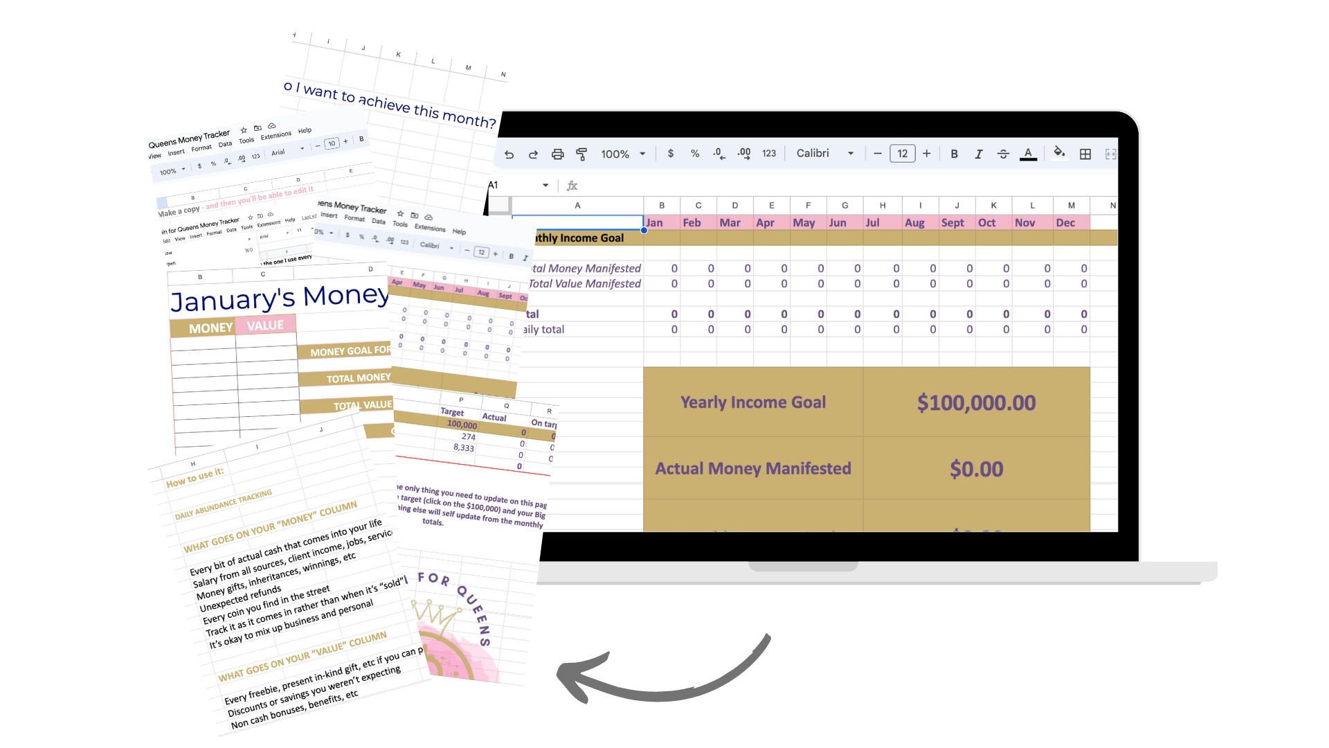 Money Tracker Spreadsheet